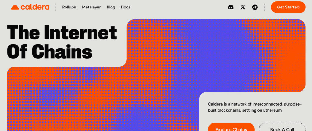 Caldera Banner