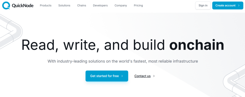 Quick Node Website Banner