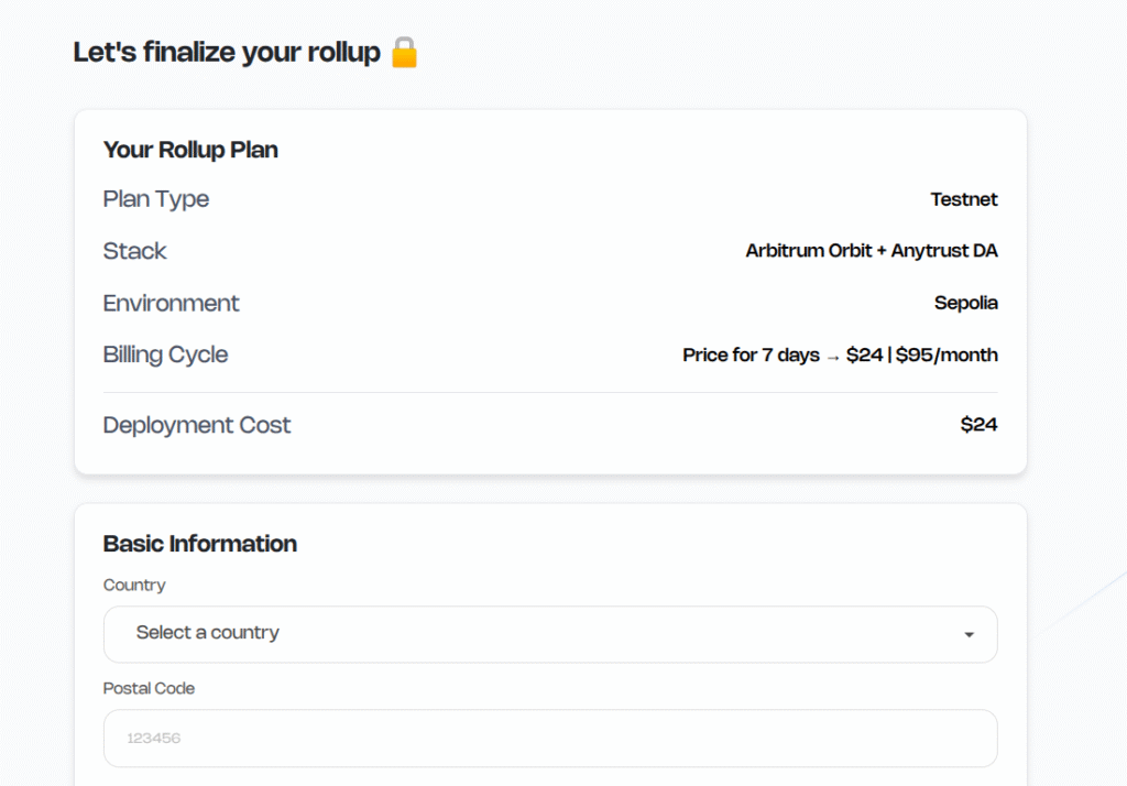 Review Rollup Summary Screenshot