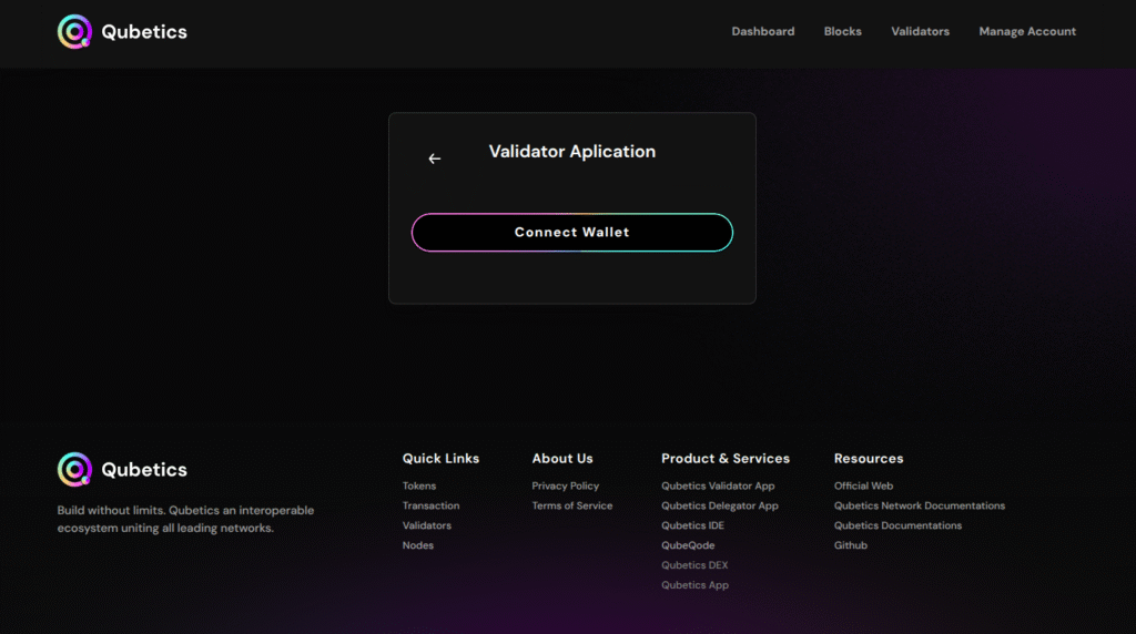 Connect Your Wallet Screenshot