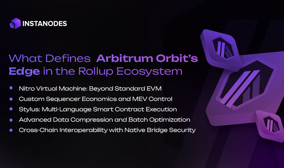 What Defines Arbitrum Orbit’s Edge in the Rollup Ecosystem Infographic