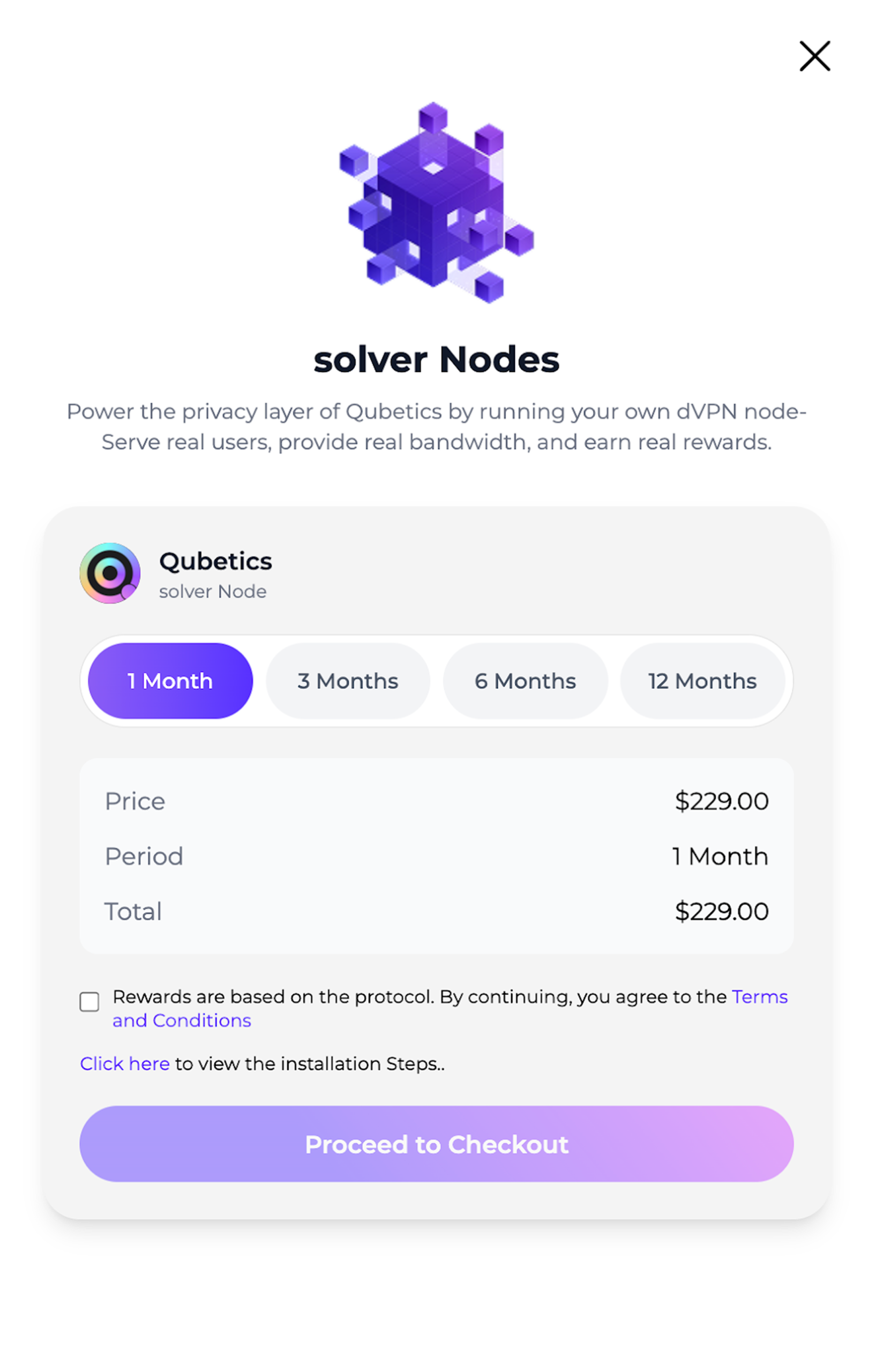 Instanodes Dashboard
